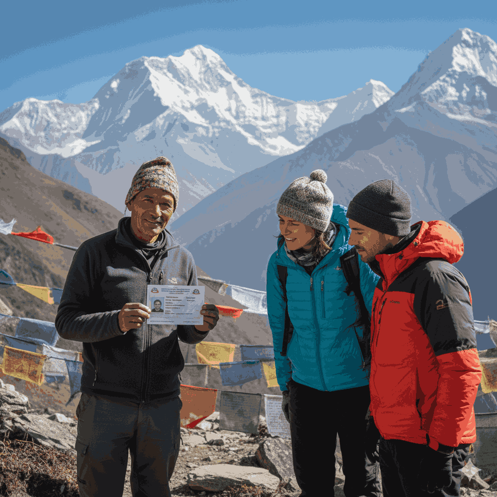 guided trek in Nepal agency verification through Nepal Tourism Board and TAAN