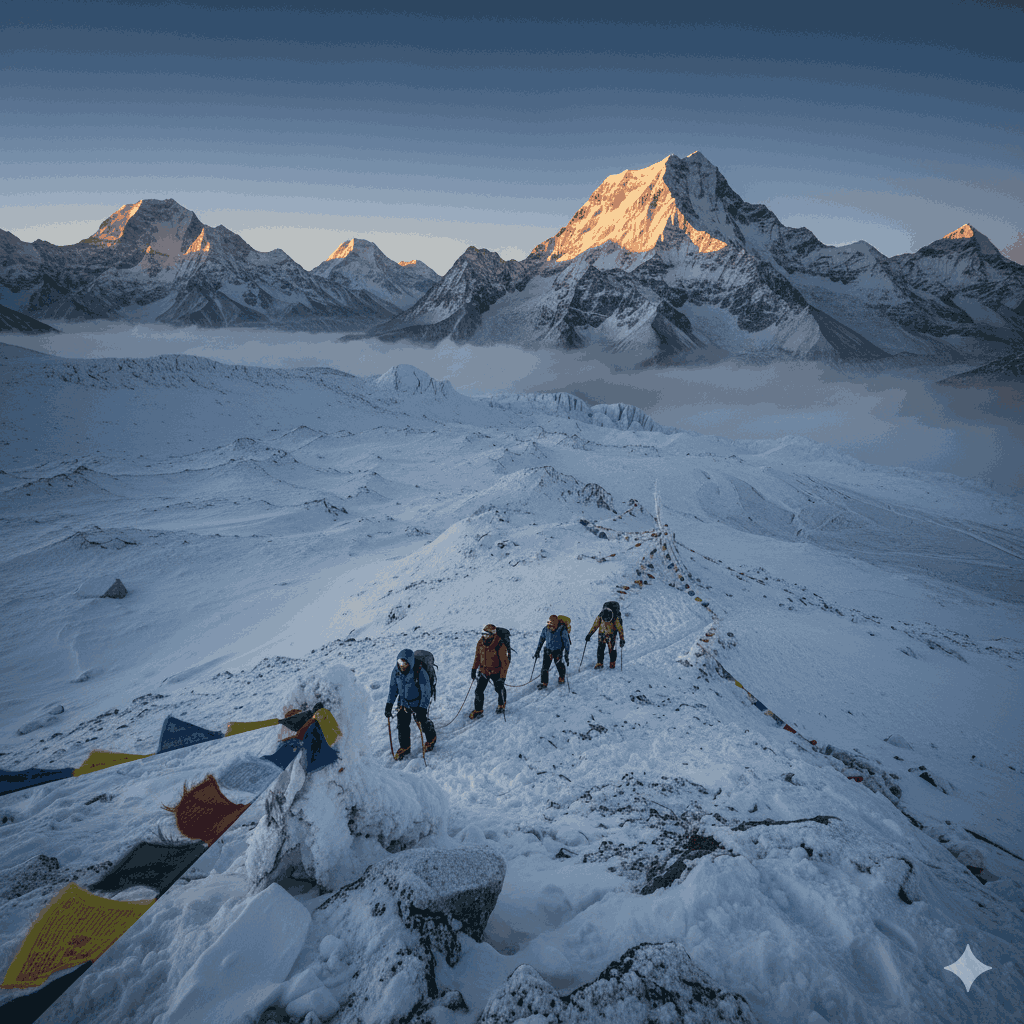Manaslu trek in Nepal crossing Larkya La Pass