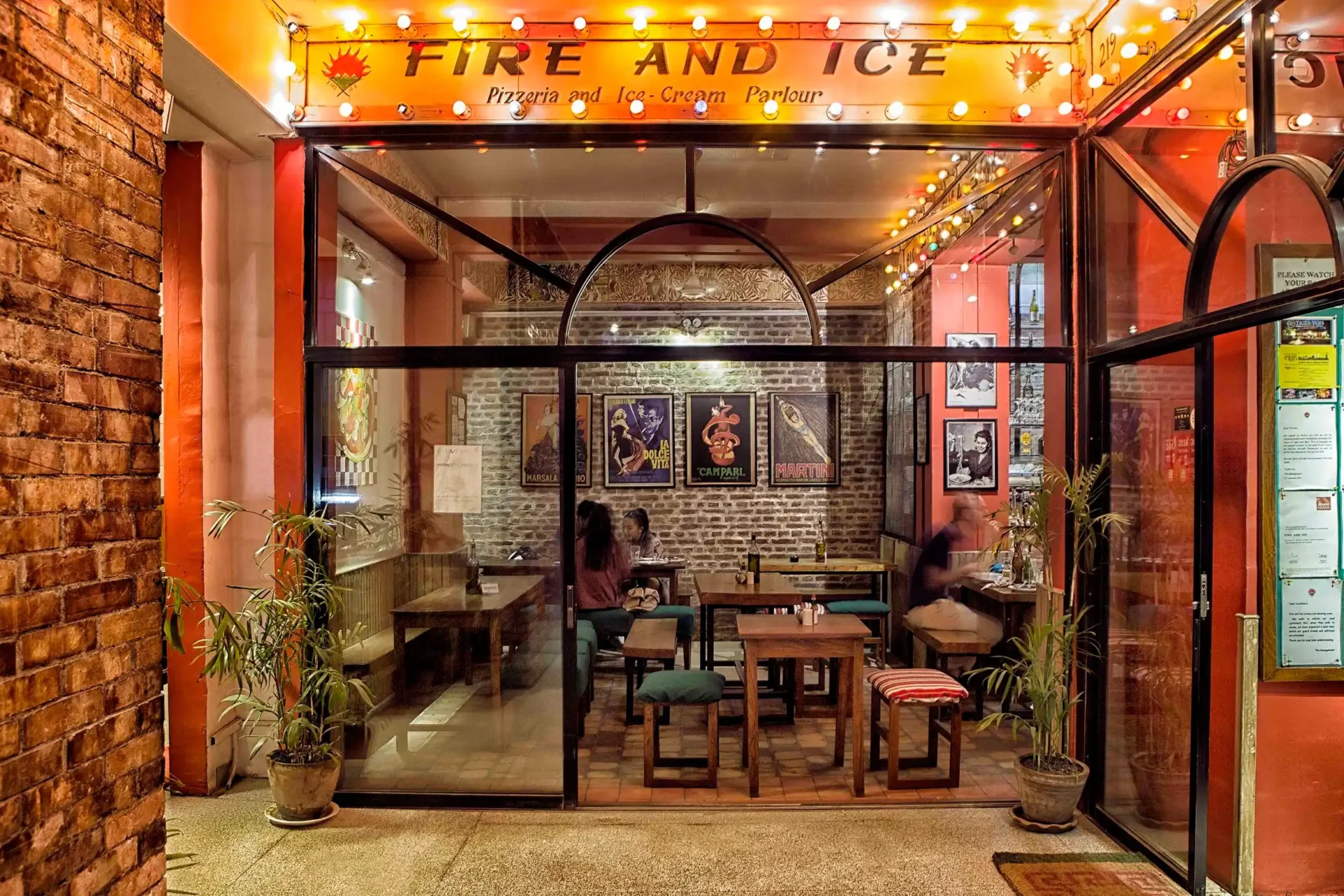 best hidden cafes and restaurants in Kathmandu for foodies - Fire and Ice, Thamel