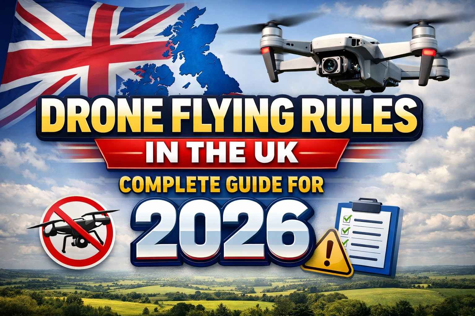 Drone Flying Rules in the UK: Complete Guide for 2026