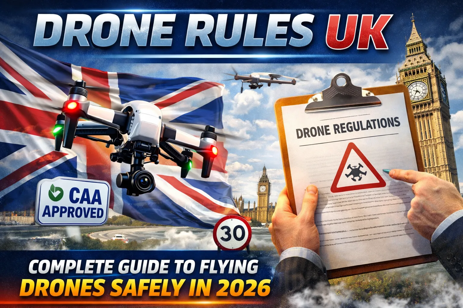 Drone Rules UK: Complete Guide to Flying Drones Safely in 2026