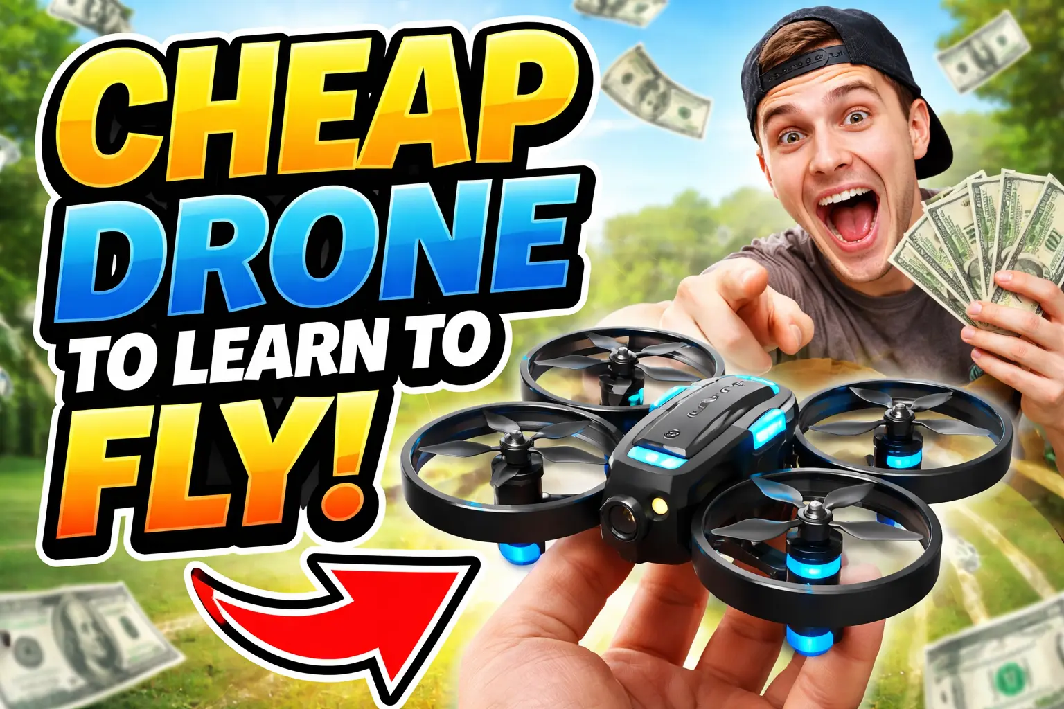 Cheap Drone to Learn to Fly