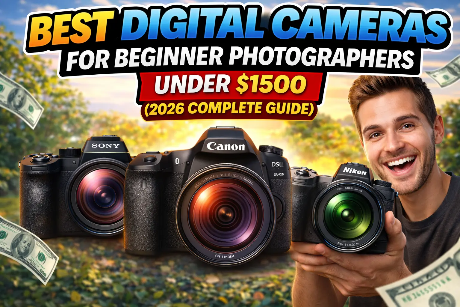 Best Digital Cameras for Beginner Photographers Under $1500