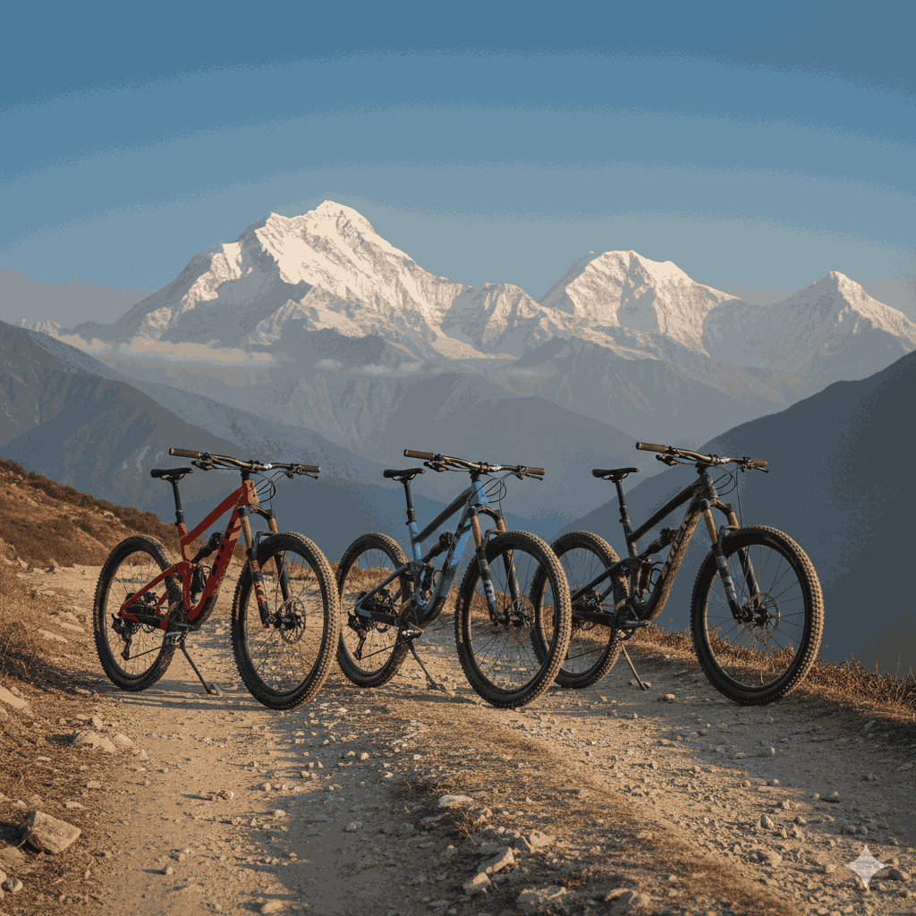 Trek mountain bike price in Nepal 2026 showing latest Trek MTB models on Himalayan trails