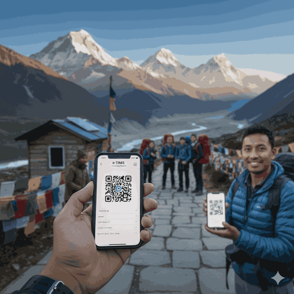 foreign trekkers accompanied by a licensed Nepali guide