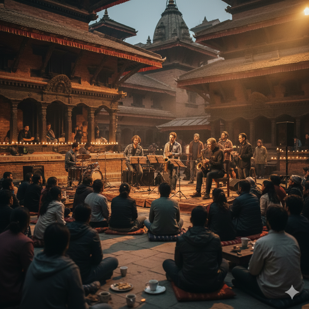 Jazz festivals featured in the Kathmandu cultural event calendar 2026 with live music in historic venues