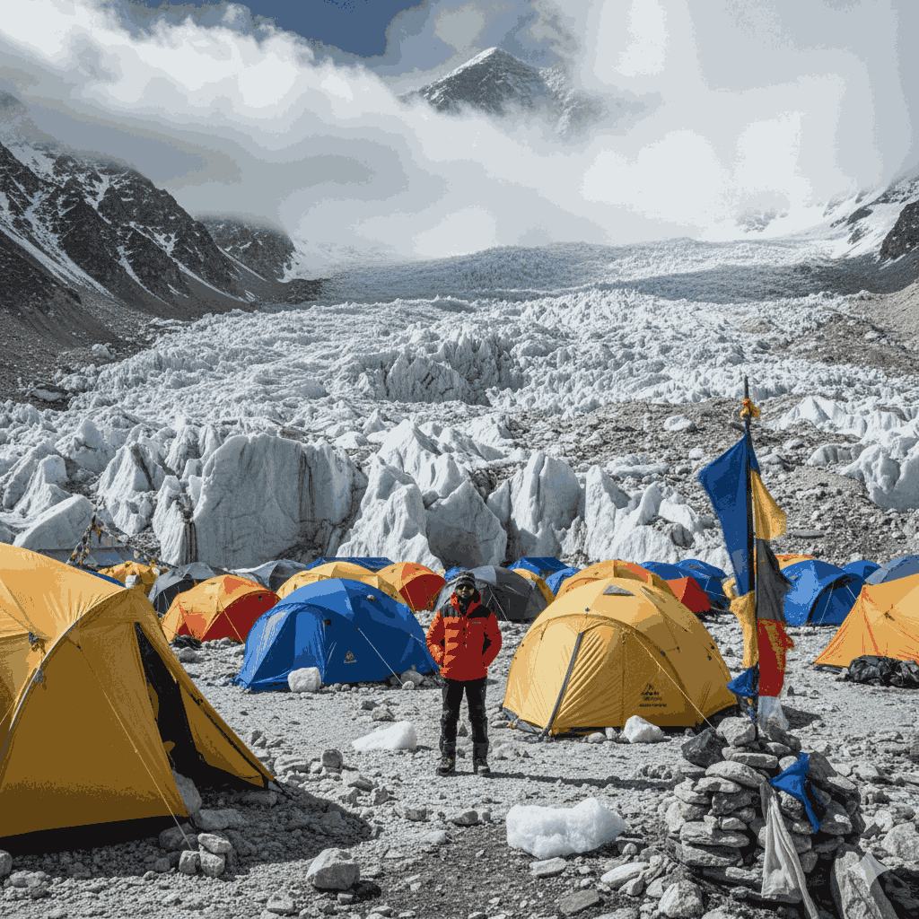 Everest Base Camp spiritual journey reflection at base camp