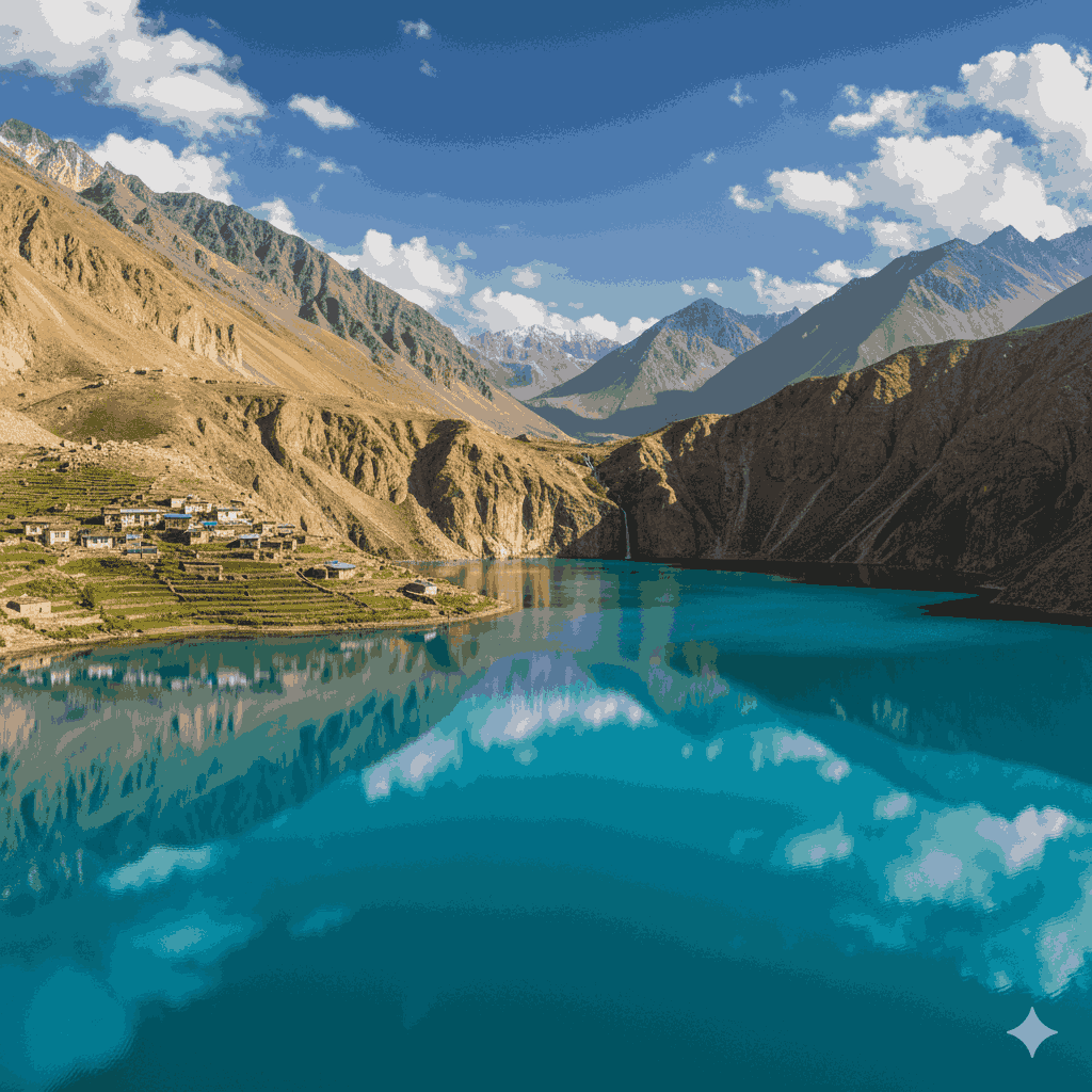 Shey Phoksundo Lake highlight of the Upper Dolpo Expedition route