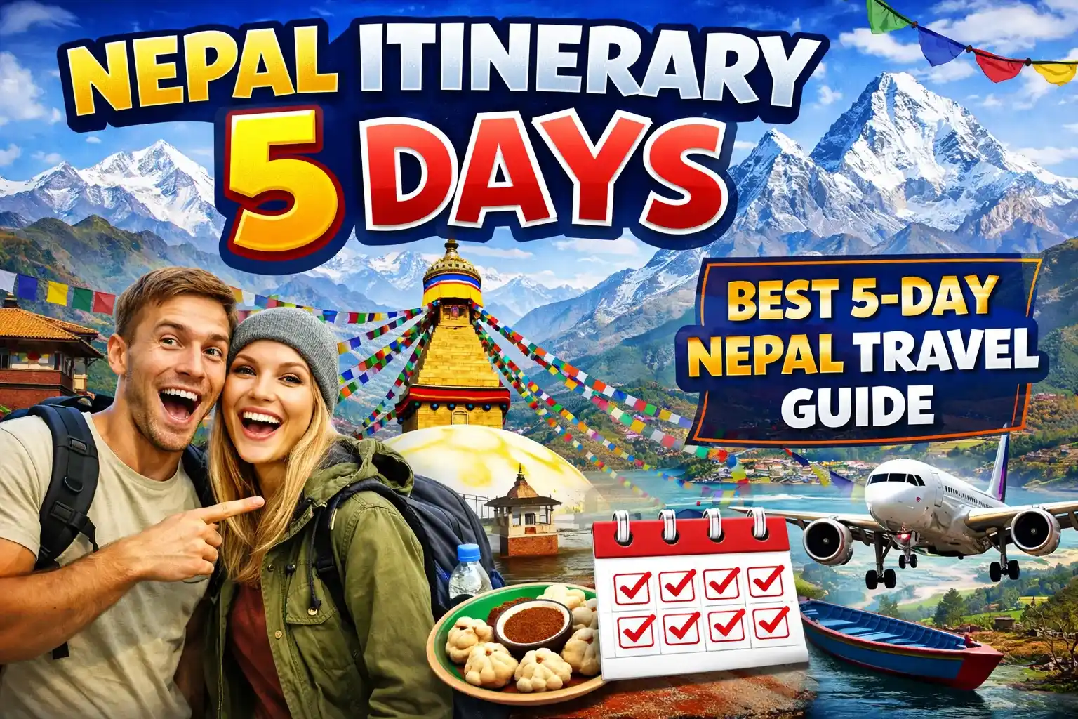 Nepal Itinerary 5 Days: Best 5-Day Nepal Travel Guide