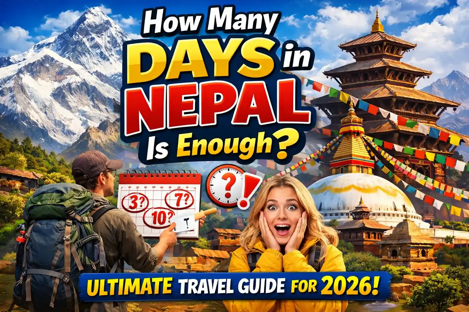 How Many Days in Nepal Is Enough? Ultimate Travel Guide for 2026