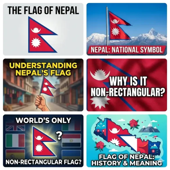 Flag of Nepal