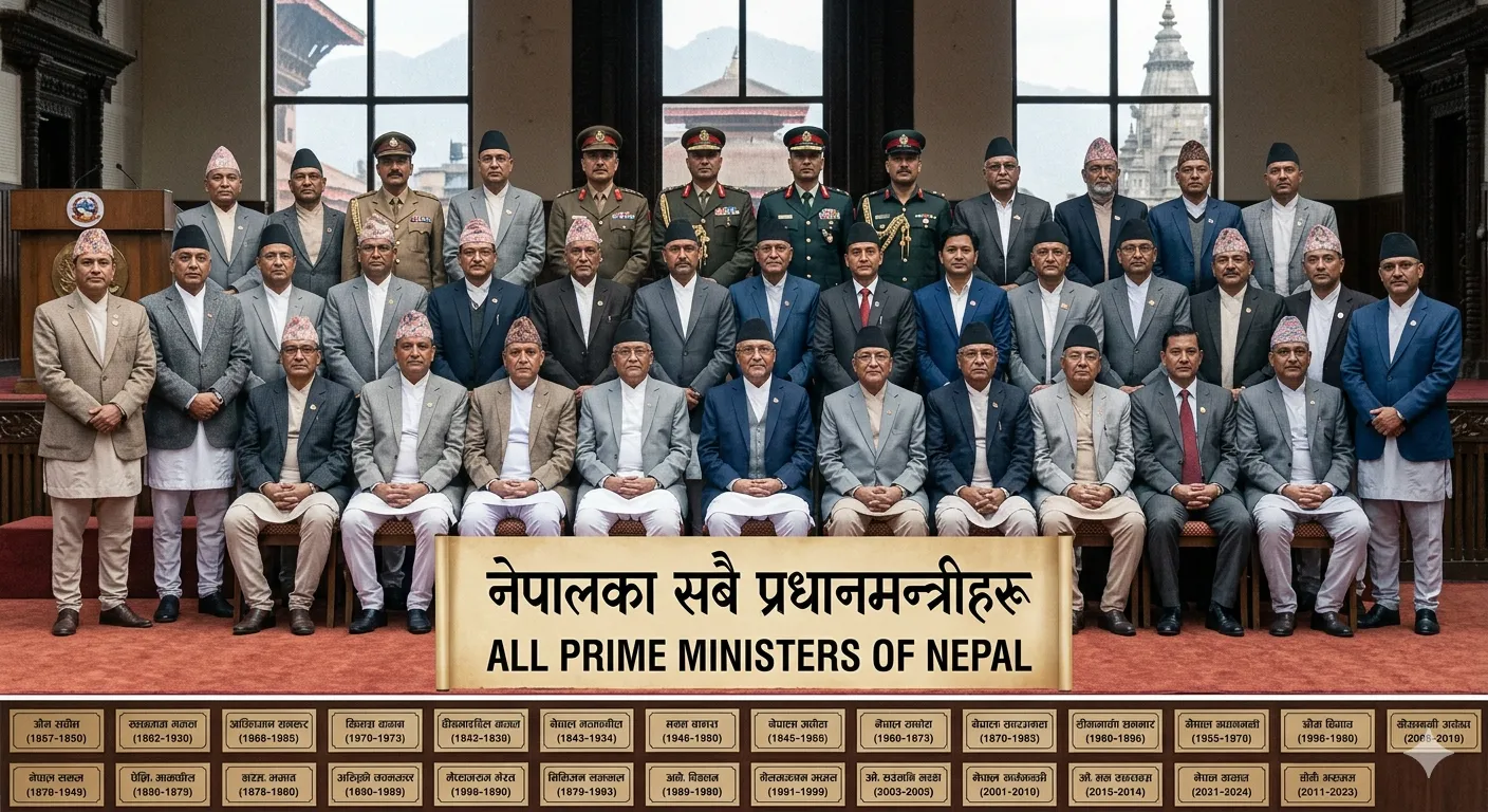 All Prime Ministers of Nepal