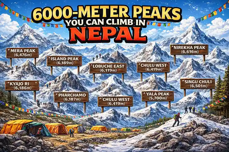 6000-Meter Peaks You Can Climb in Nepal