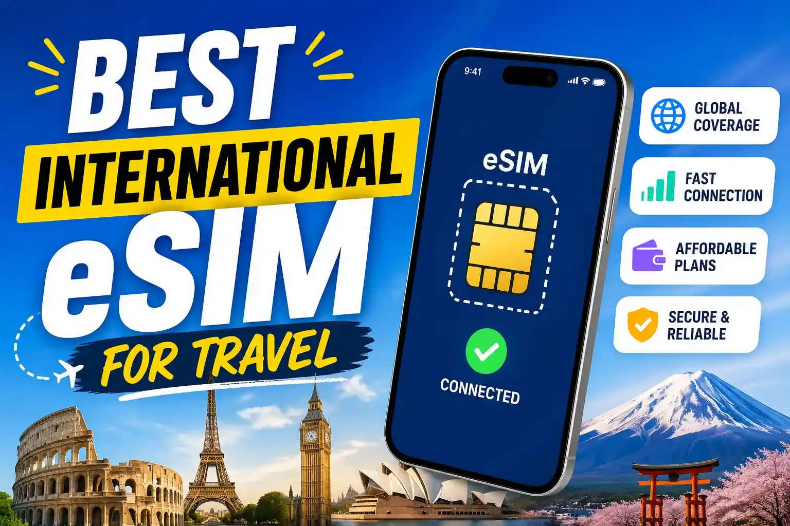best international eSIM for travel