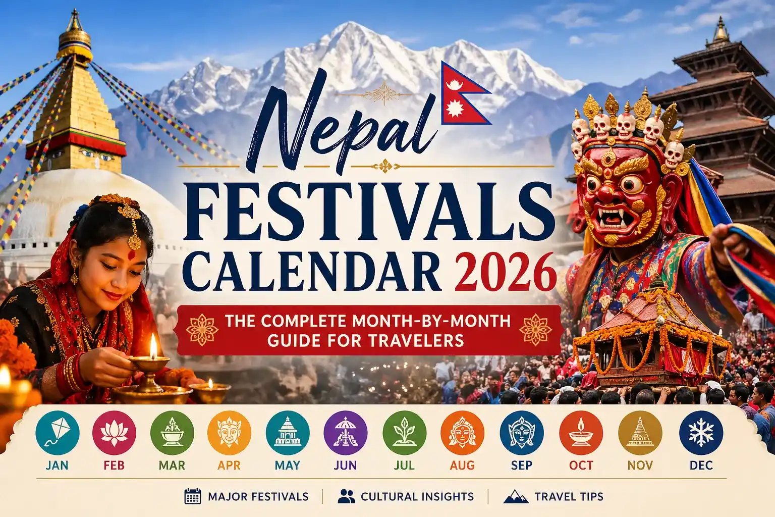 Nepal festivals calendar 2026
