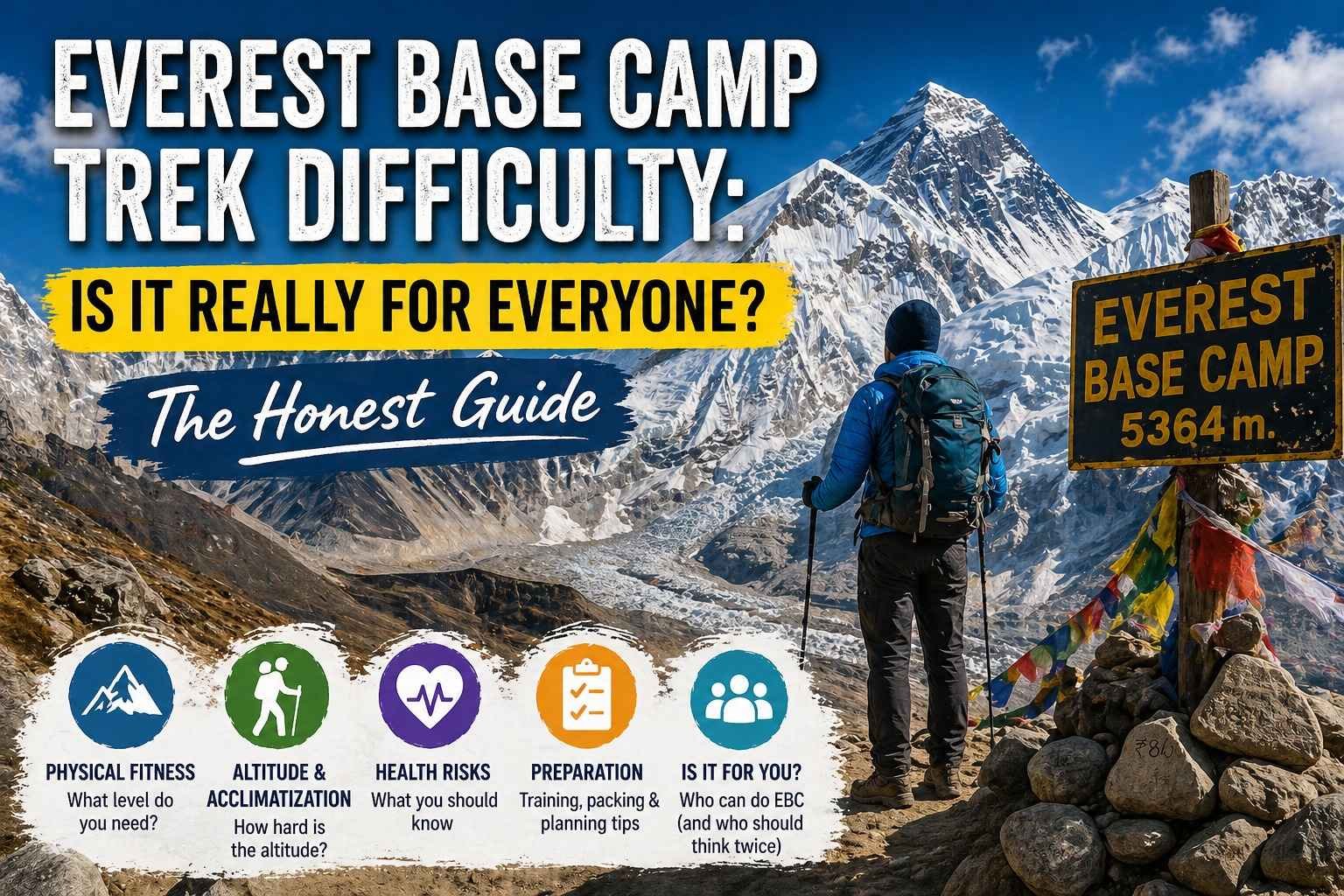 Everest Base Camp Trek Difficulty