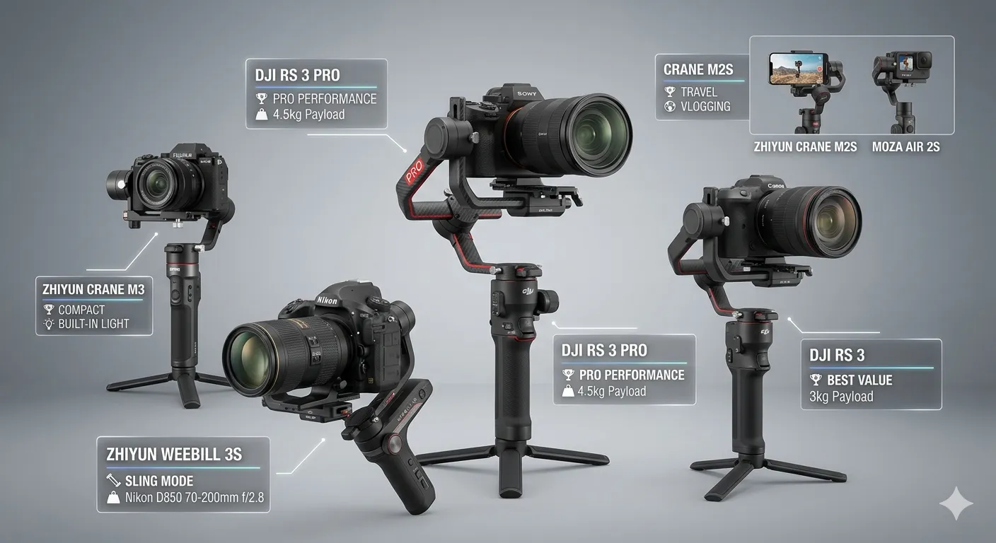 Best Gimbals for Photography for beginners