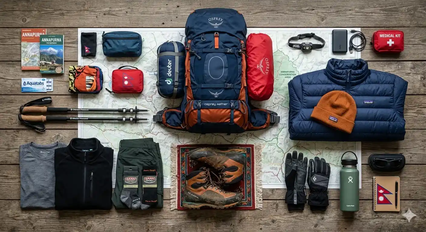 Annapurna Circuit Packing List (Don’t Overpack!)