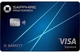 chase sapphire preferred card