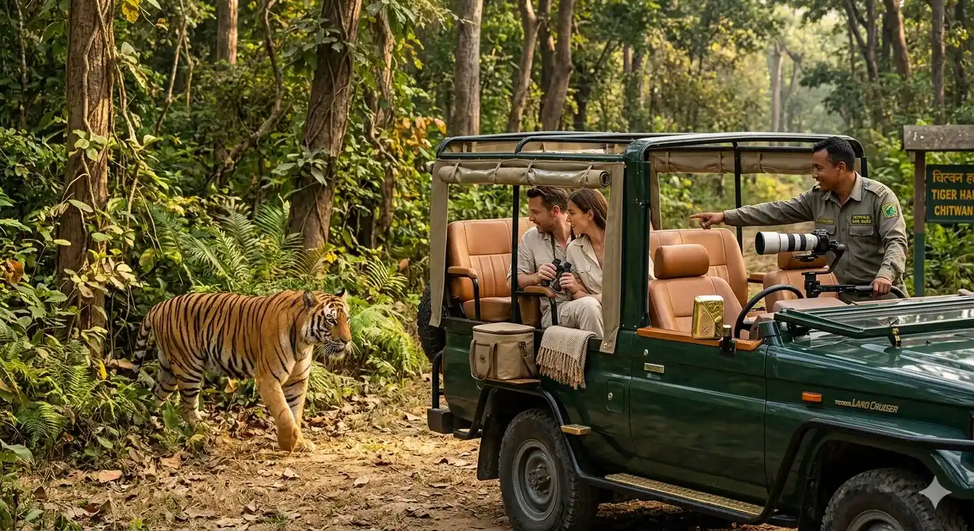 luxury tourism activity in Nepal