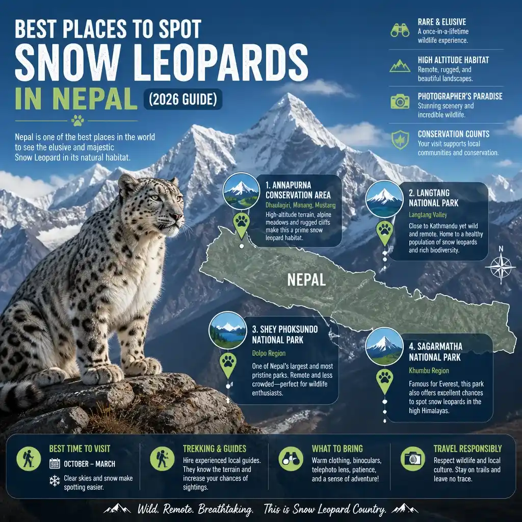Best Places to Spot Snow Leopards in Nepal: Into the Hidden Kingdom of the Himalayas