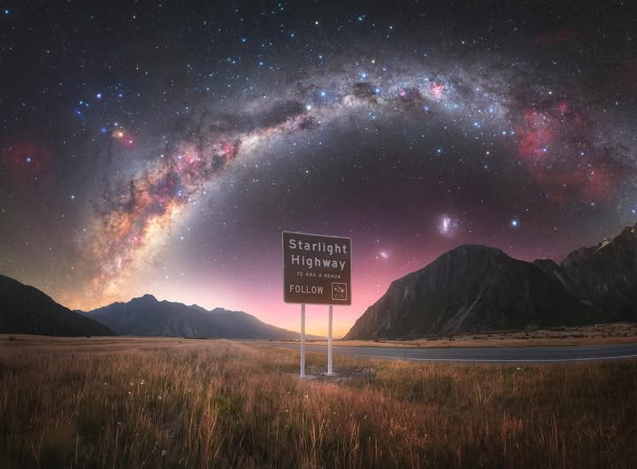 Aoraki Mackenzie dark sky reserve image wins award