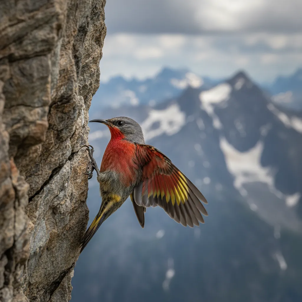 Wallcreeper Tichodroma muraria