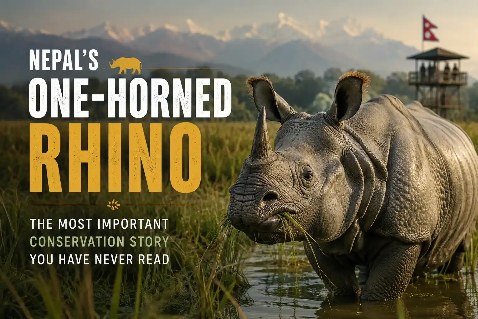 Nepal's One-Horned Rhino