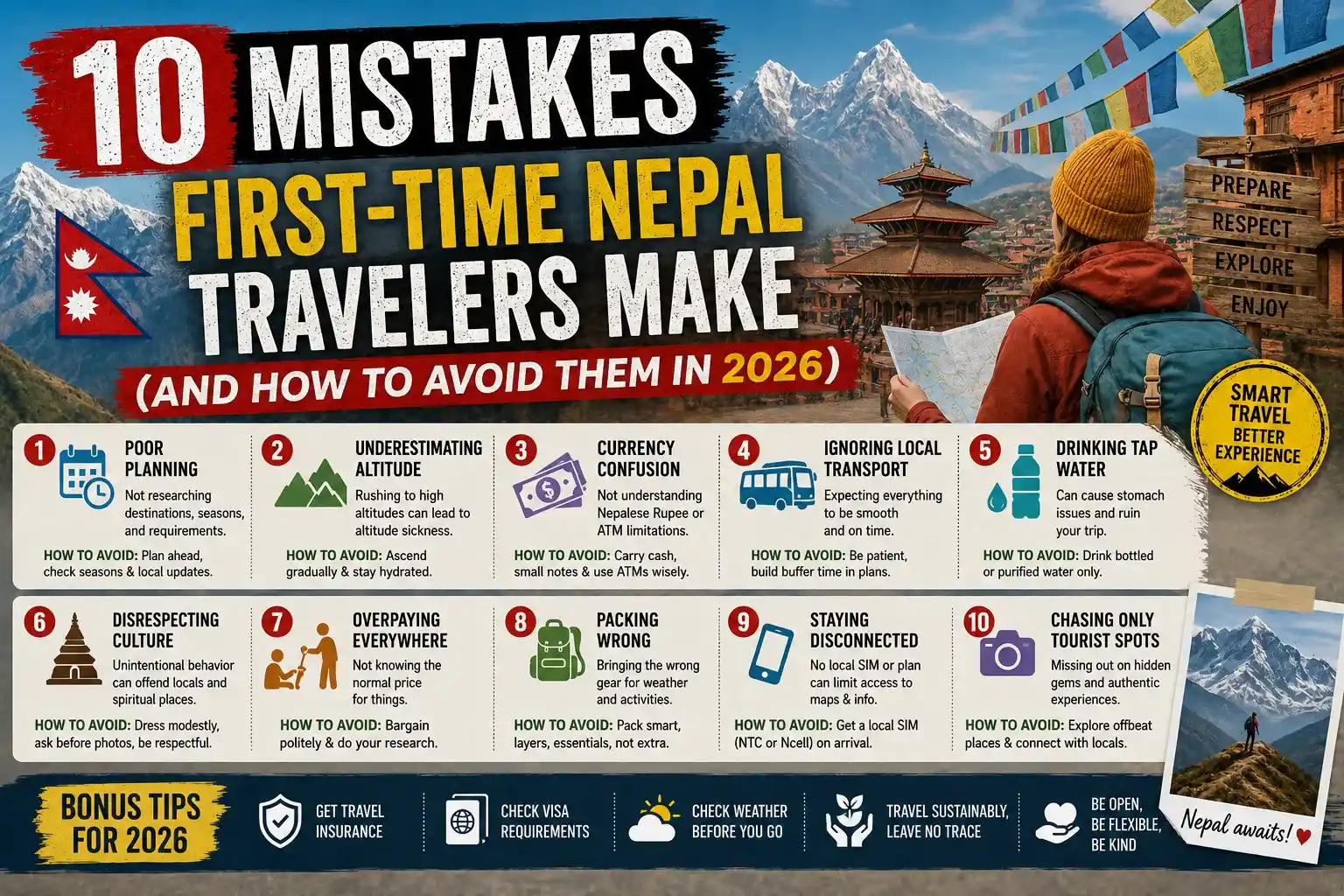 10 Things Every First-Time Nepal Visitor Gets Wrong And How to Avoid Each One