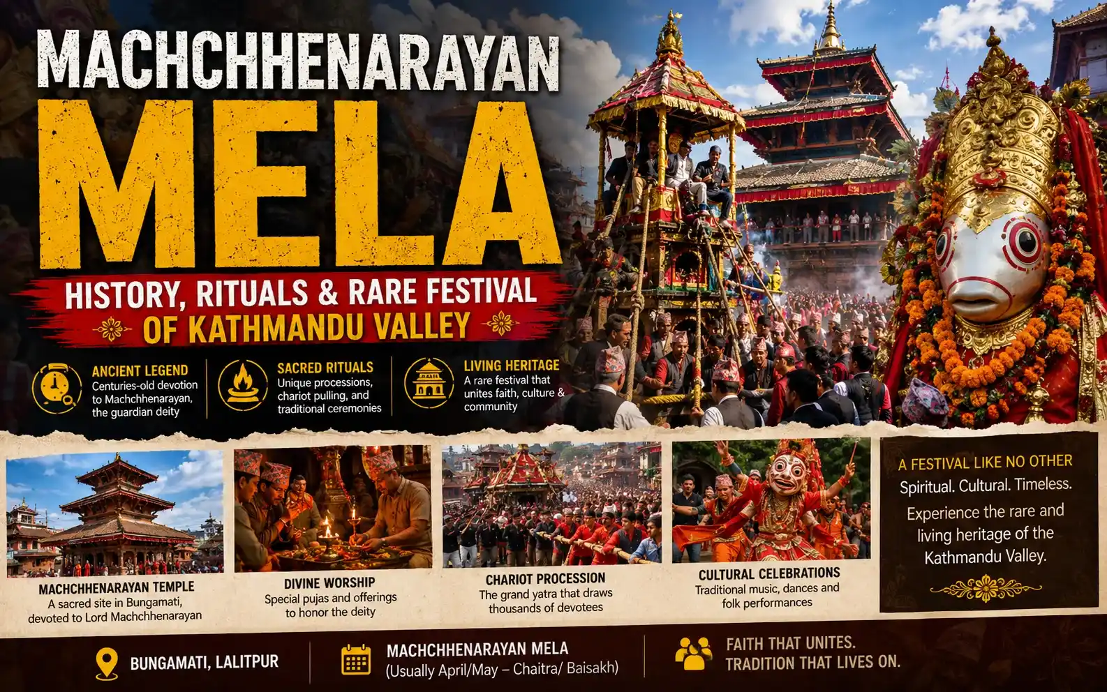Machchhenarayan Mela: The Rare Sacred Festival of Kathmandu Valley