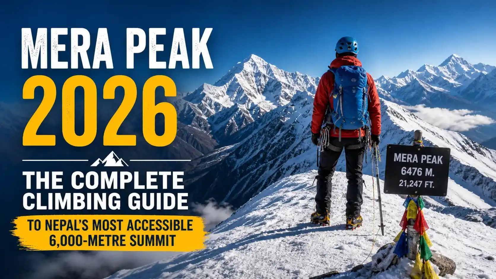 Mera Peak 2026: The Complete Climbing Guide to Nepal's Most Accessible 6,000-Metre Summit