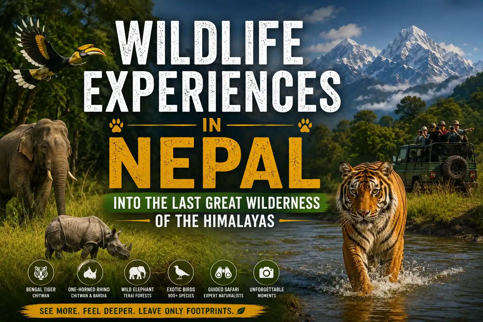 Wildlife Experiences in Nepal: Into the Last Great Wilderness of the Himalayas