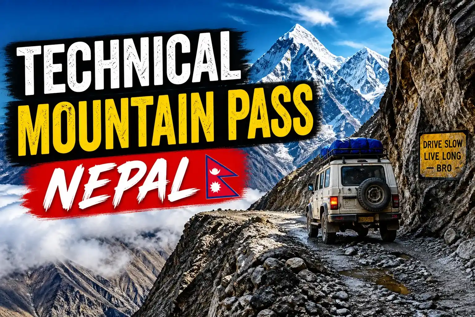 Technical Mountain Pass Nepal