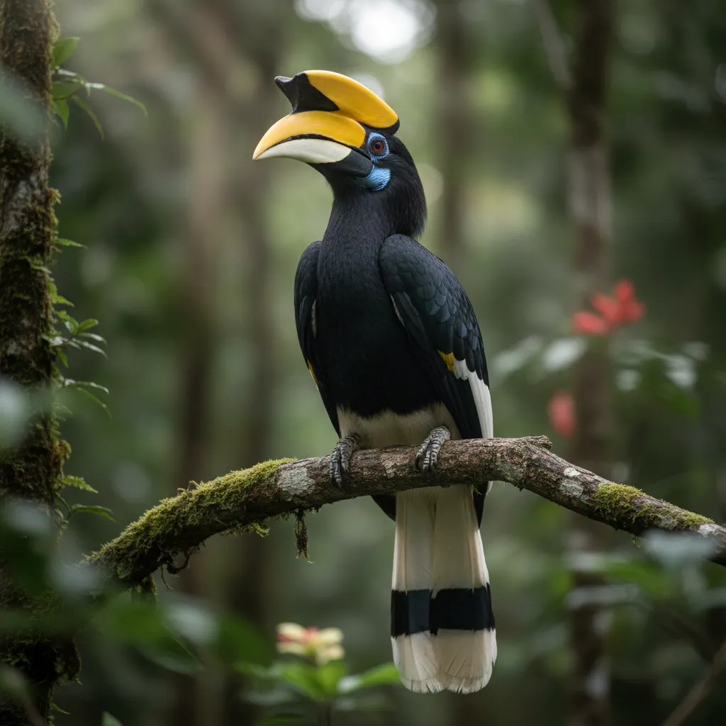Great Hornbill Buceros bicornis