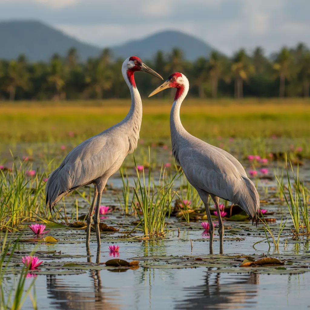 Sarus Crane Antigone antigone