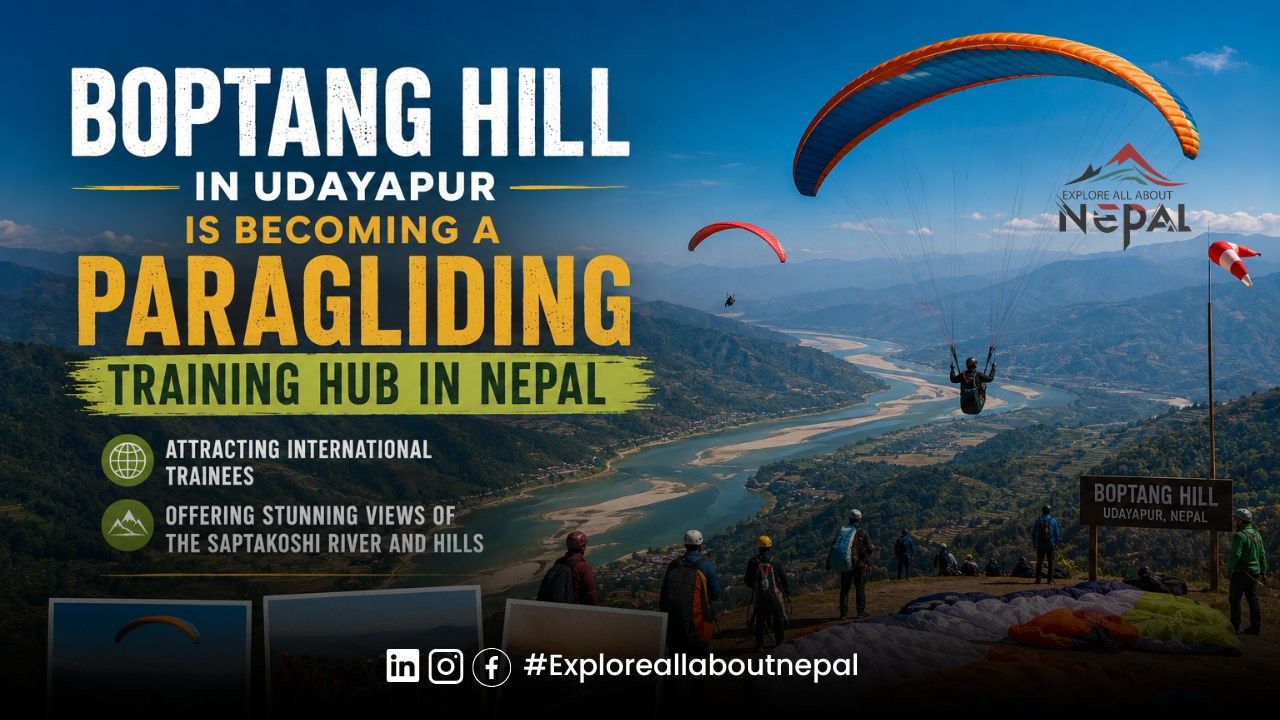Boptang Hill in Udayapur