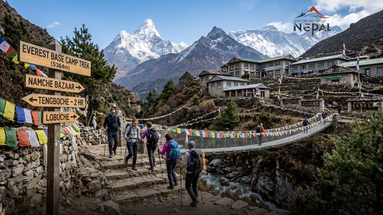 Everest Base Camp Without a Guides