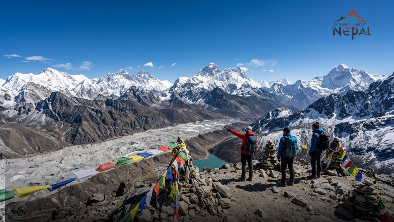 Gokyo Ri Summit Panorama