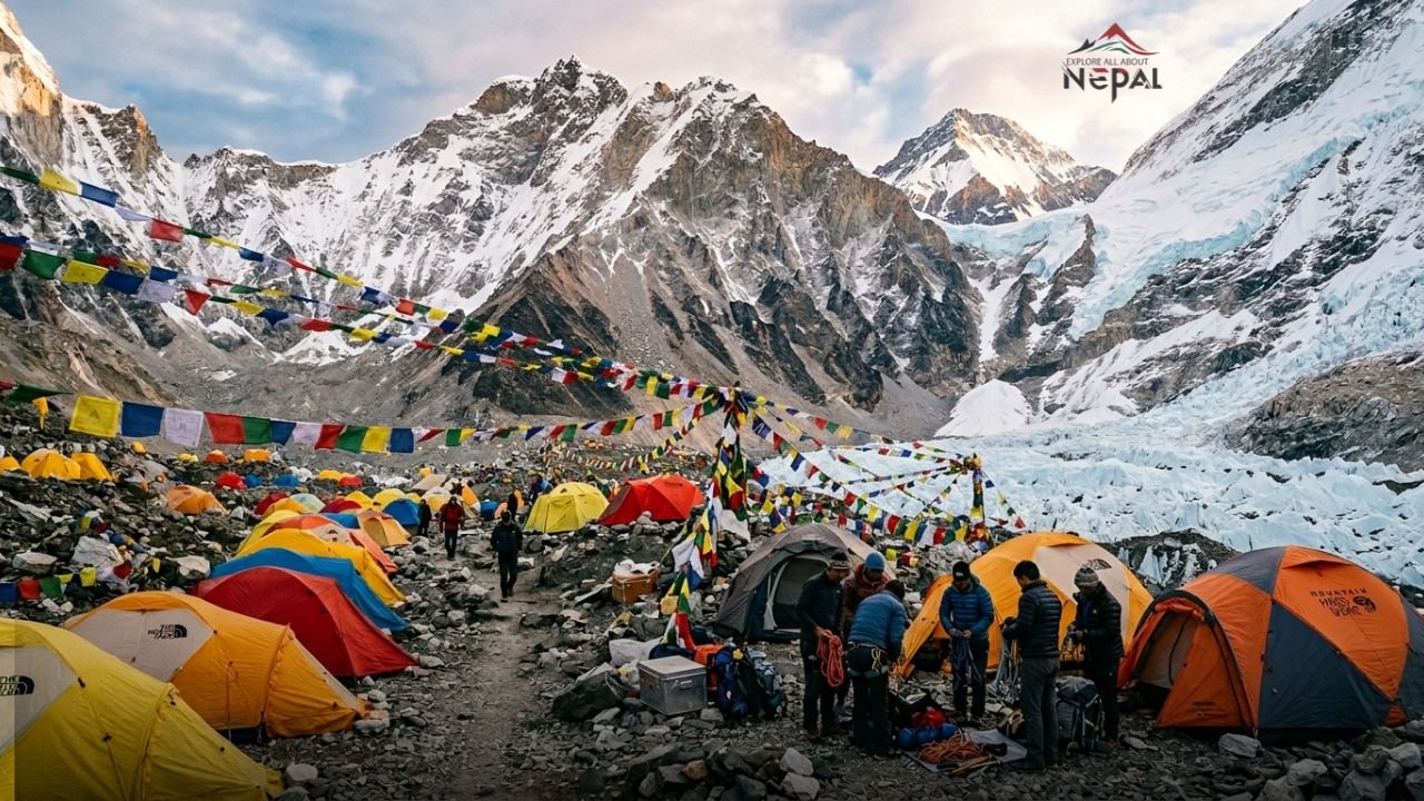 Lhotse and the Everest