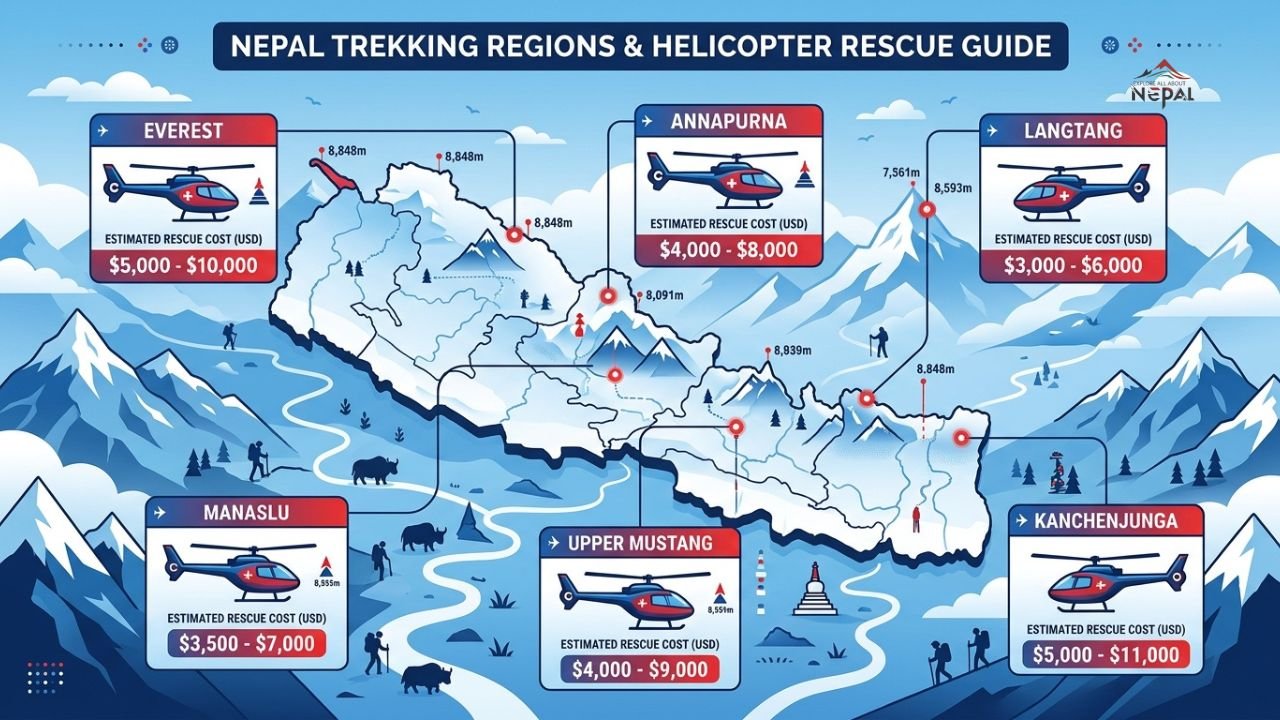 Helicopter Rescue Cost in Nepal