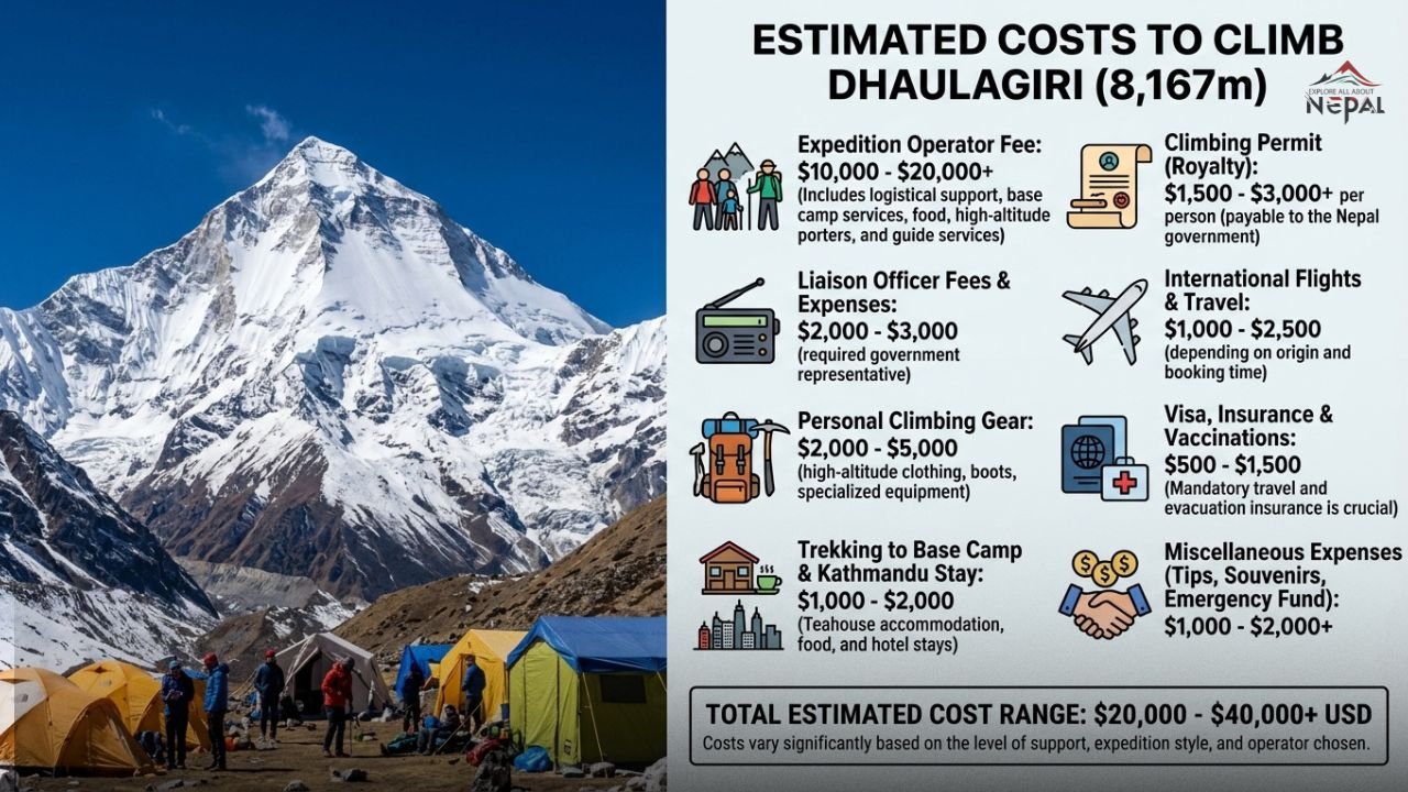 How Much Does It Cost to Climb Dhaulagiri