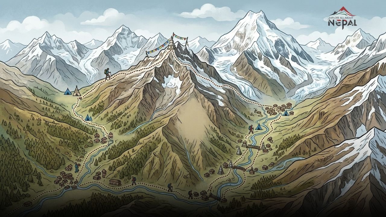 manaslu circuit trek nepal