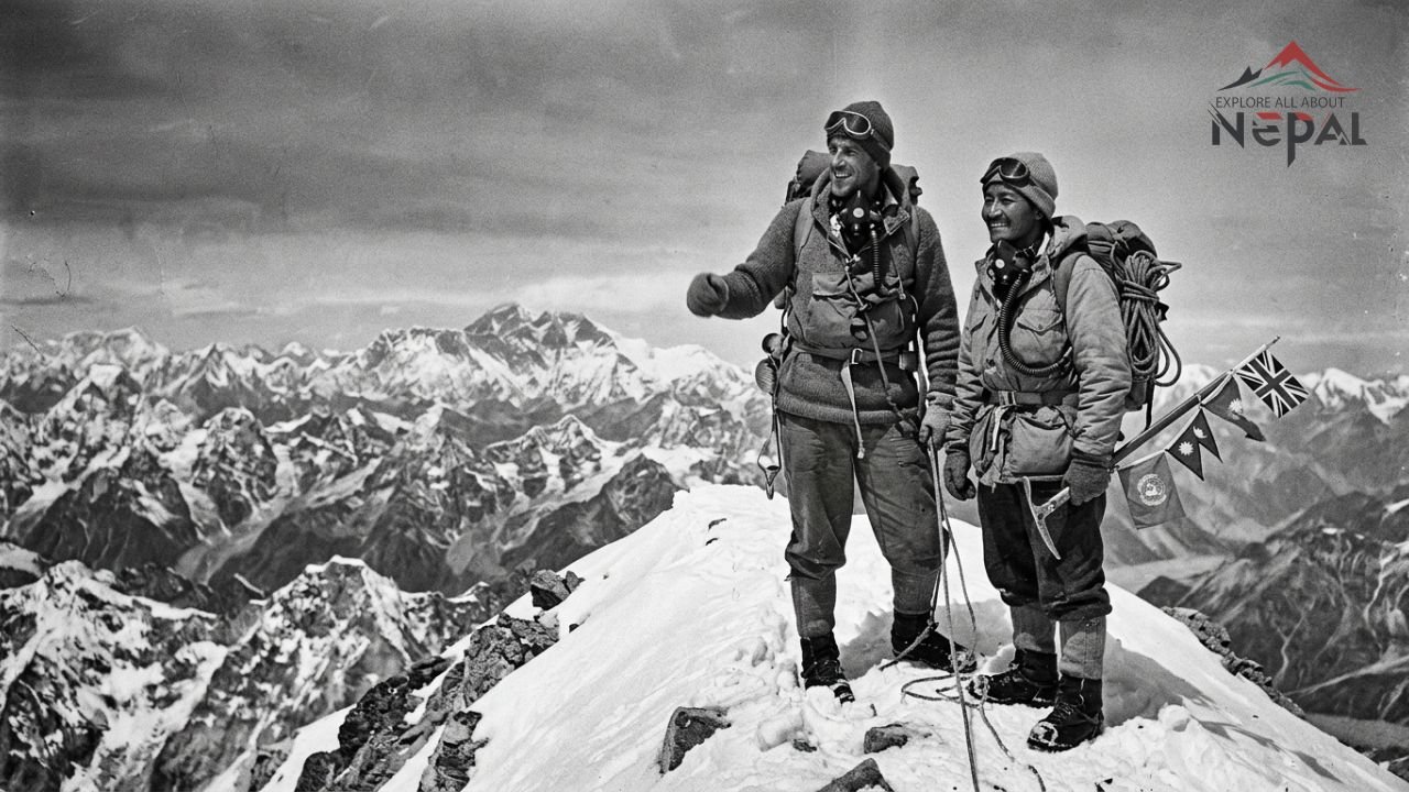 mt everest summit 1953