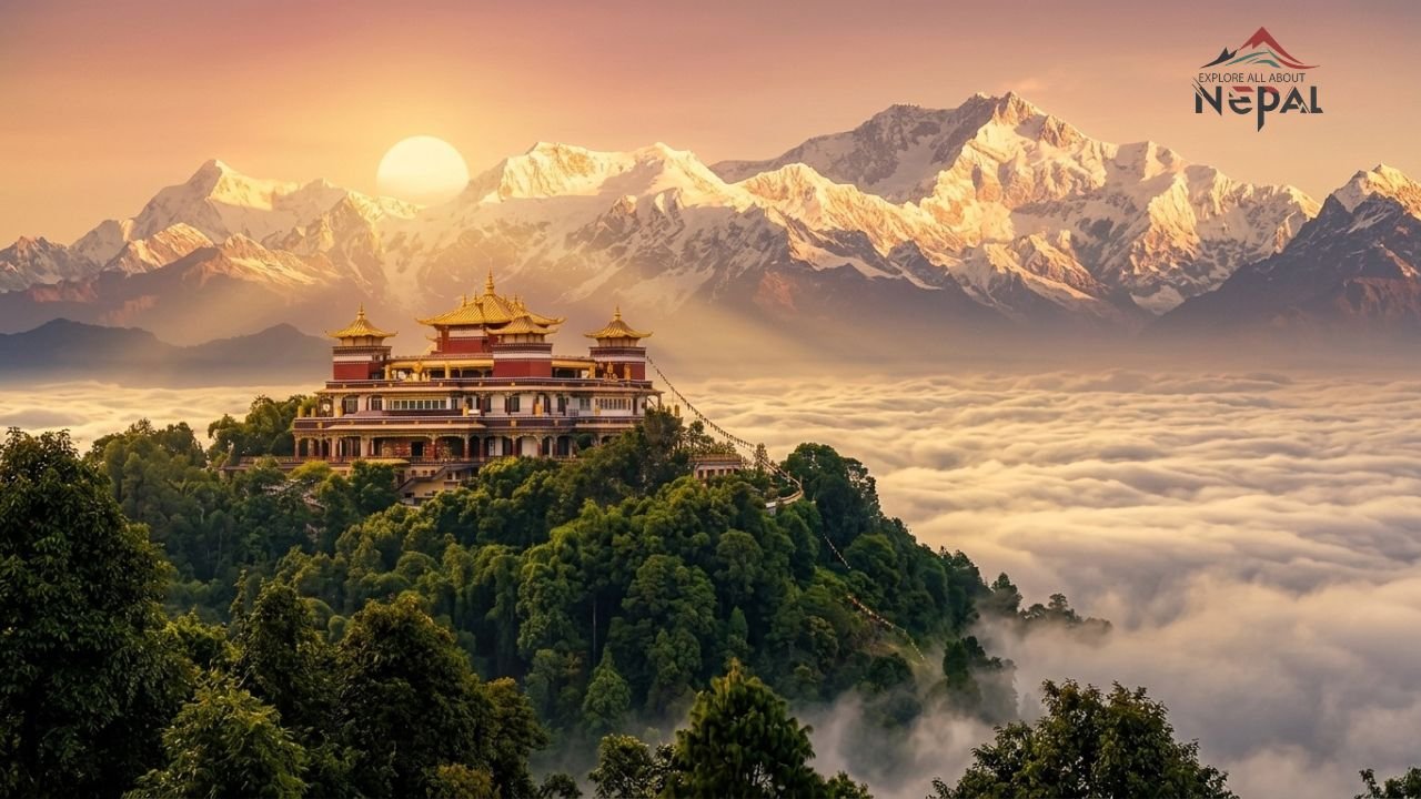 Buddhist Monasterie in Nepal
