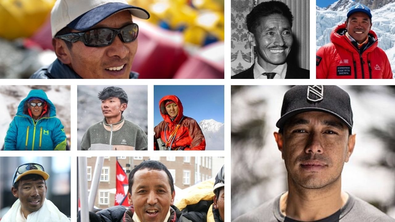 Famous Sherpas and Their Everest Records