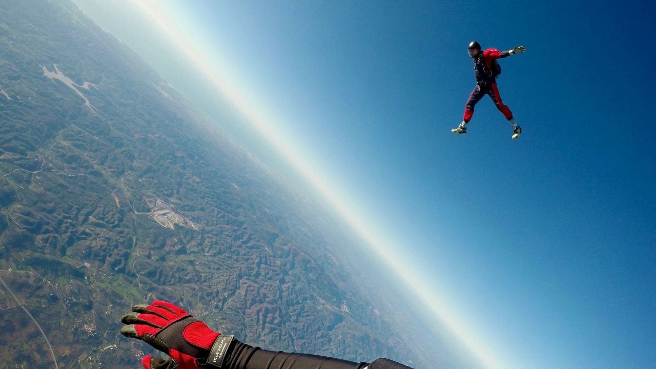 Skydiving in Nepal