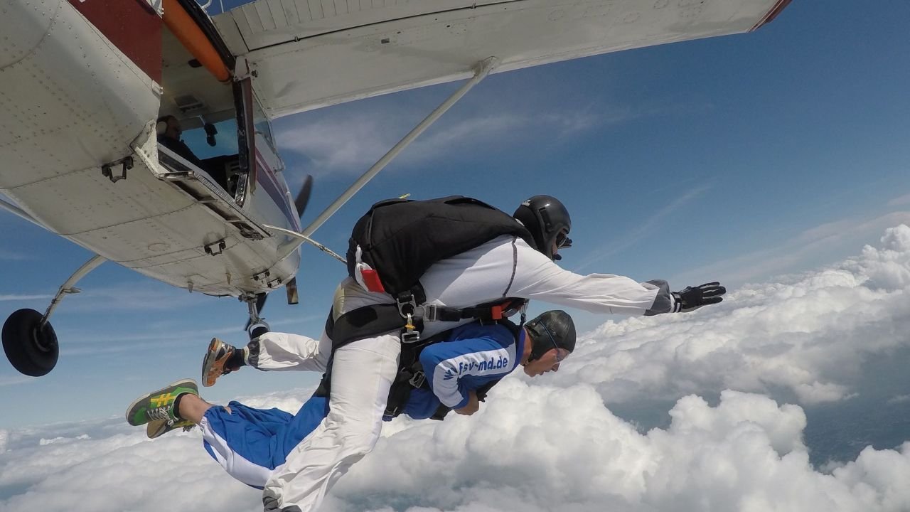Skydiving in Nepal