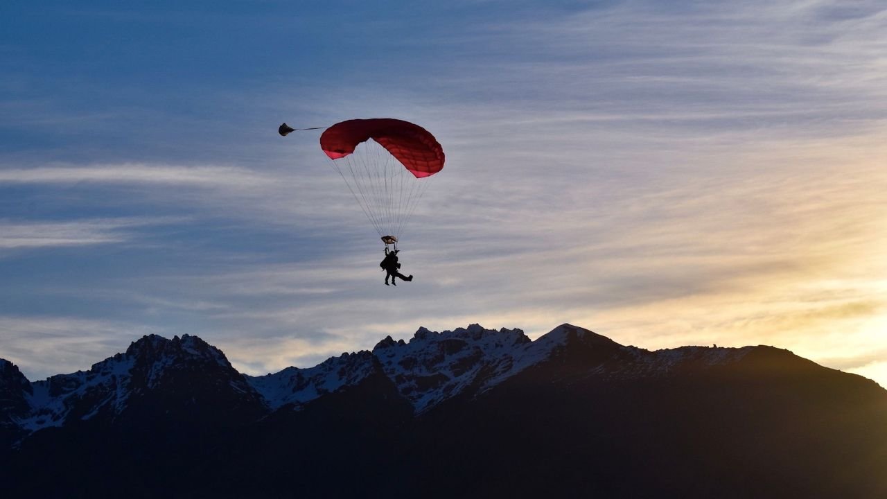 Skydiving in Nepal